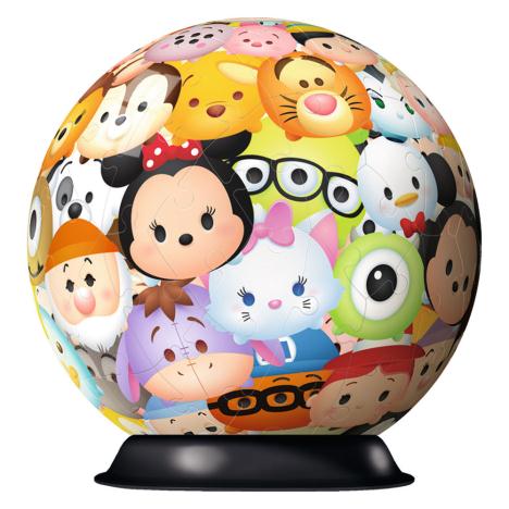 Tsum Tsum 72pc 3D Jigsaw Puzzle Ball Extra Image 1